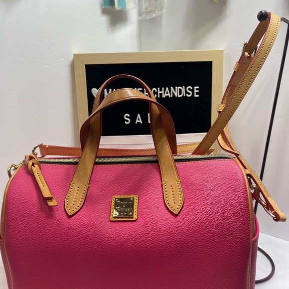 Dooney & Bourke Pink Satchel - Picture 2 of 15